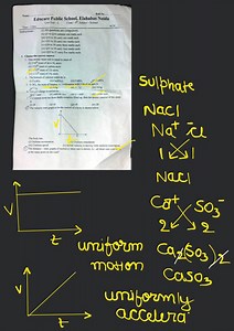 The formula of calcium sulphide is.... | Filo