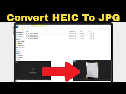 How to Convert HEIC to JPG in Windows 10/11 | HEIC Ko JPG File Me Kaise Convert Kare
