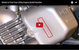 How To Find Utility Engine Model Number | Briggs & Stratton
