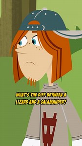 Have you ever wondered what the difference between a salamander and a lizard? | Wild Kratts