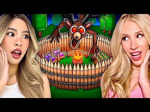 I Built The SAFEST BASE in 99 Nights In The Forest w/ LANA RAE