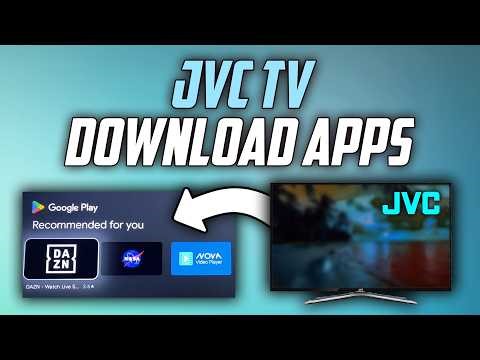 JVC TV how to download Apps - Full Guide