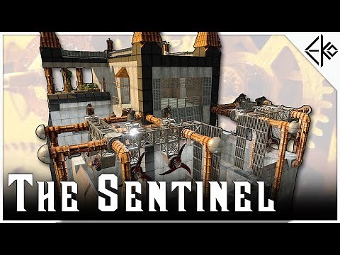 The Sentinel vs Day 7000 Horde! - 7 Days to Die – Horde Base Breakdown