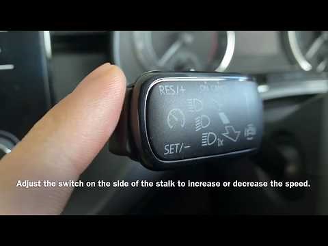 Cruise control / Adaptive Cruise (HOW TO USE!)