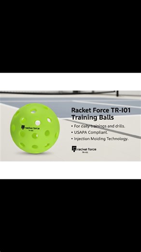  Level up your game with Racket Force TR-101 Training Balls! ...