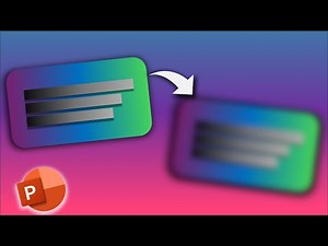 2 EASY Blur tricks - Powerpoint