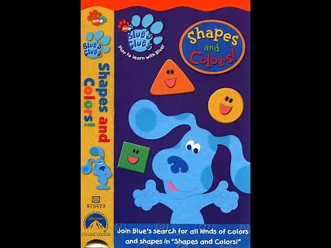 Opening to Blue's Clues - Shapes and Colors! (US VHS; 2003)