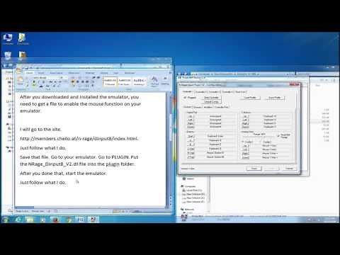 Project64 Emulator Enabling the Mouse