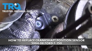 How To Replace Crankshaft Position Sensor 2004-08 Ford F-150