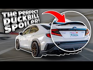 Aggressive Kogeki Duckbill Spoiler | 2022 Subaru WRX