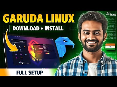 Garuda Linux - Download & Install! ⚡ (FREE) | Use Made in India Operating System (Full Setup)