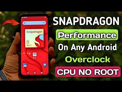 Enable Snapdragon Performance In Any Android Phone | No Root | How To Overclock CPU on Android