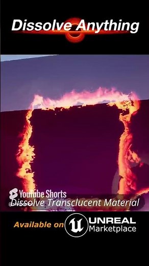 Dissolve Transclucent & Masked Materials in Unreal Engine 5 #unrealengine #dissolve #niagara