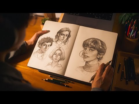 How I practice drawing Portraits
