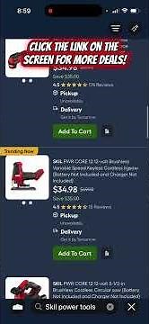 LOWE'S Crazy Clearance DEALS On SKIL'S 12V Power Tools! Grab Them While You Can!