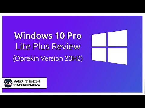 Windows 10 Pro 20H2 Version Review (Oprekin Build)