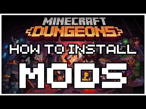 Minecraft Dungeons - How to install mods! [Tutorial]