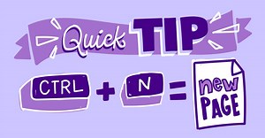 14 reactions | Here’s a time saving OneNote quick tip: use CTRL+N to add a new page to the current section in your OneNote notebook. | OneNote Education | Facebook