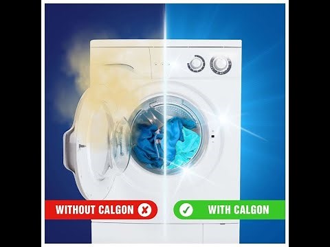 How To Clean a Washing Machine with Calgon 3 in 1 tablets