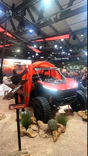 50K views · 143 reactions |  245HP MONSTER SxS Reveal!  Segway Villain 4-Seater WORLD EXCLUSIVE at EICMA 2025  see full video Atv Adventure Vlog !! | Atv Adventure Vlog | Facebook