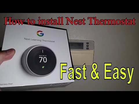 How To Install Nest Thermostat