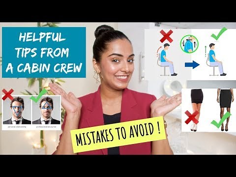 CABIN CREW INTERVIEW GROOMING GUIDE (PART 2): Perfect Attire + Correct Body Language & Posture