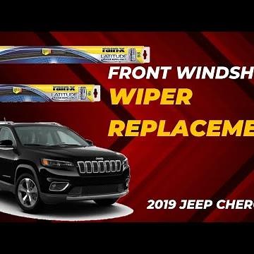 EASY DIY: How to Replace Front Windshield Wipers (26" & 18") on a 2014-2019 Jeep Cherokee