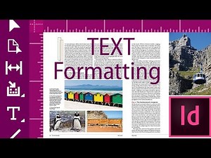 TEXT Formatting in Adobe InDesign