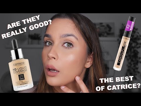 CATRICE FOUNDATION AND CONCEALER REVIEW | HD Liquid Coverage and Liquid Camouflage