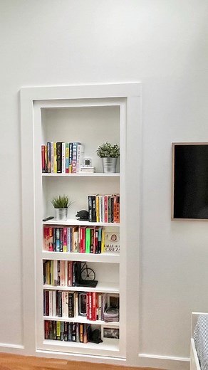 Hidden Door Bookshelf DIY: Your Secret is Safe 🤫