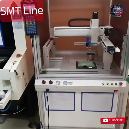 SMT Line: Surface Mount Technology PCB Assembly & Machines #engineering #viral #shorts #trending