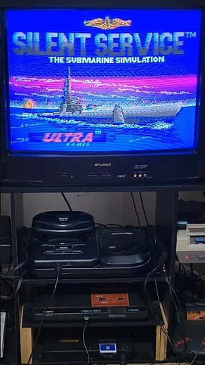 silent service nes #retrogames #nintendo #silentservice #gameplay #nes