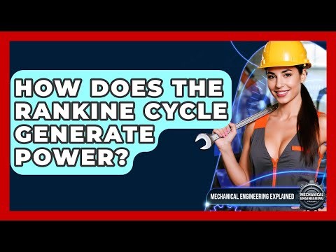 How Does The Rankine Cycle Generate Power? - Mechanical Engineering Explained