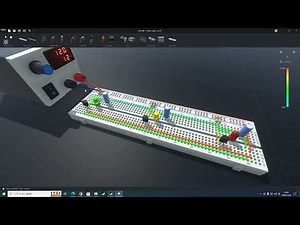 CRUMB Circuit Simulator - LED flash alternately