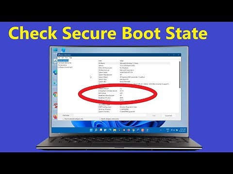 How to Check Secure Boot State on Windows 10 & Windows 11 - Howtosolveit