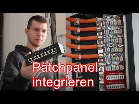 Wiring the patch panel! ElektroM