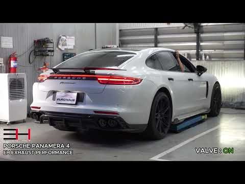 PORSCHE PANAMERA 2.9T Equipped with EH Titanium exhaust