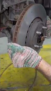 Avalon front brake service install new brakepads #automotive #mechanic #usa