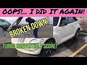 I Bought a Turbo PT Cruiser Convertible!