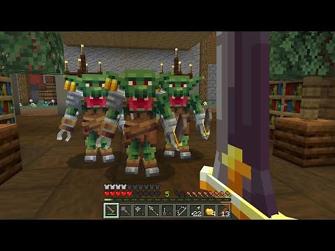 Minecraft Bedrock MEDIEVAL WEAPONS Addon Gameplay