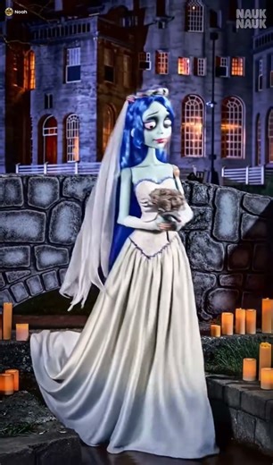 Spirit Halloween Emily Corpse Bride comes alive