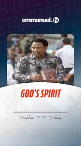 71K views · 5.2K reactions | BE CONNECTED TO GOD’S SPIRIT! “God’s Word refreshens our mind; God’s Spirit renews our strength,” Prophet TB Joshua explains to us in this short clip of exhortation. As believers, we must strive to serve God aright by depending upon His Spirit in all that we do. Are you connected to God’s Spirit? #God #Spirit #Refresh #Mind #TBJoshua #TBJoshuaLegacy #EmmanuelTV | TB Joshua Ministries | Facebook