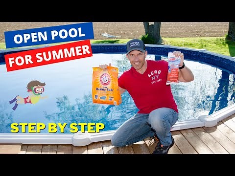 How to open your above ground pool for summer (step by step)