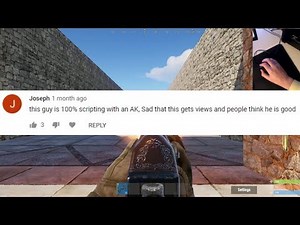 Rust - Taunted Uses Ak Scripts?(Hand Cam)