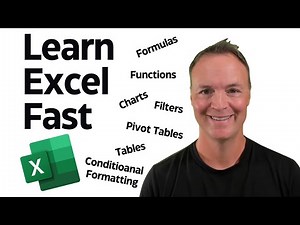Excel Tutorial for Beginners: PivotTables, Formulas & More!