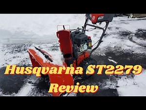 Husqvarna ST227P TWO STAGE Snow Blower, Pros & Cons Review
