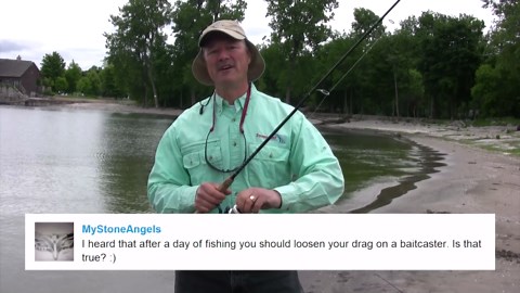 Proper Drag Settings for When your Fishing Reel is Not in Use | Thundermist Quick Fishing Tip