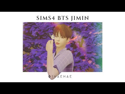 SIMS 4 CAS : BTS JIMIN DOWNLOAD + CC LINKS + VLOG 💜