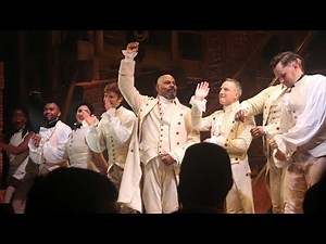 The Cast of HAMILTON Takes Their First Bows Back on Broadway at the Richard Rodgers Theatre