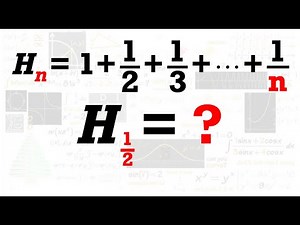 1/2 調和數 Half-th Harmonic number